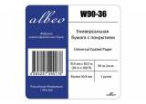 Albeo InkJet Coated Paper-Universal 90 /2, 0.914x30.5 . 50.8  (W90-36)