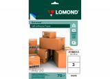 ������������� ������ Lomond ��� �������� A4, 3 ���. (210x99 ��), 80 �/�2, 1650 ������ (2100185���)