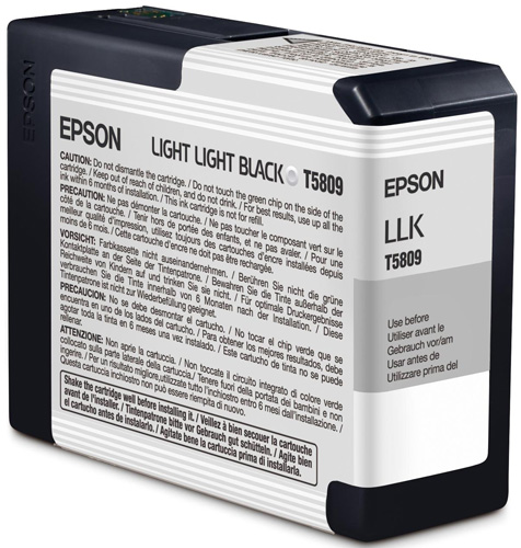  Epson T5809 Light Light Black 80  (C13T580900)
