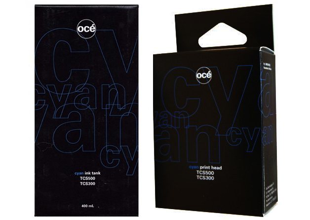 

Печатающая головка и 2 картриджа для TCS500, Cyan (7518B005)