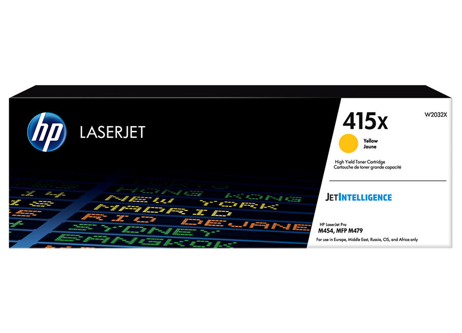    HP LaserJet 415X Yellow (W2032X)