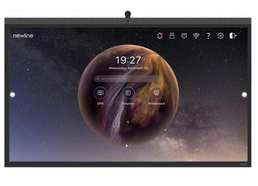   Newline TT-6522Z, 65" UHD, P-Cap, 4-, 8 mic., Optical Bonding, Wi-Fi, BT, Android