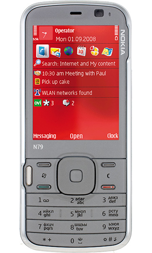   Nokia N79 Seal Grey-E.Brown