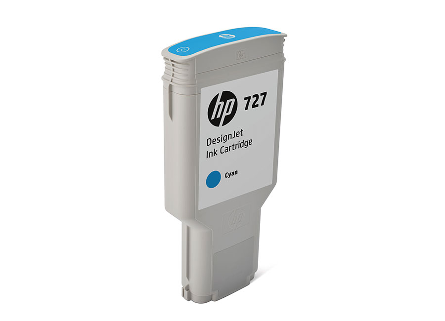  HP DesignJet 727 Cyan 300  (F9J76A)