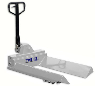 Тележка гидравлическая специальная Tisel T20R1500 (для рулонов)