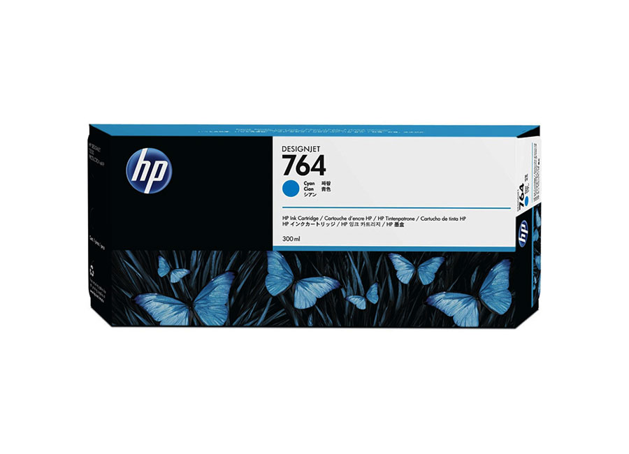 �������� ��� ���������  HP DesignJet 764 Cyan 300 �� (C1Q13A)