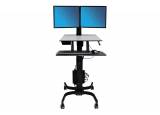       Ergotron WorkFit-C Dual Sit-Stand Workstation (24-214-085)