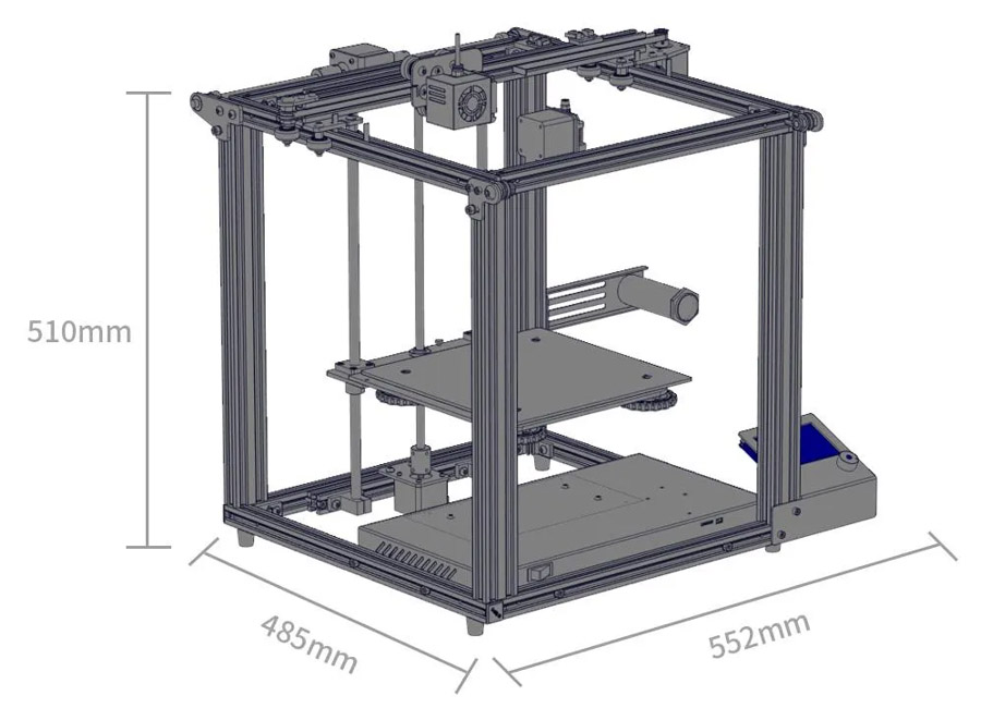 3D �������  Creality Ender-5 (����� ��� ������)