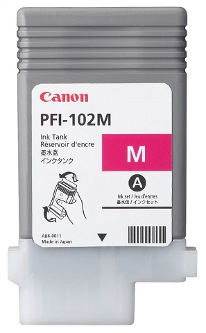 

Картридж Magenta PFI-102M (пурпурный) 90 мл