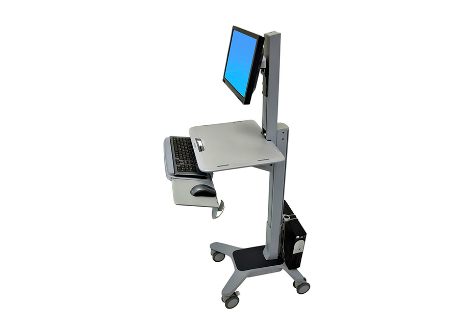         30" Ergotron WorkFit-C Single LD Sit-Stand Workstation (24-216-085)