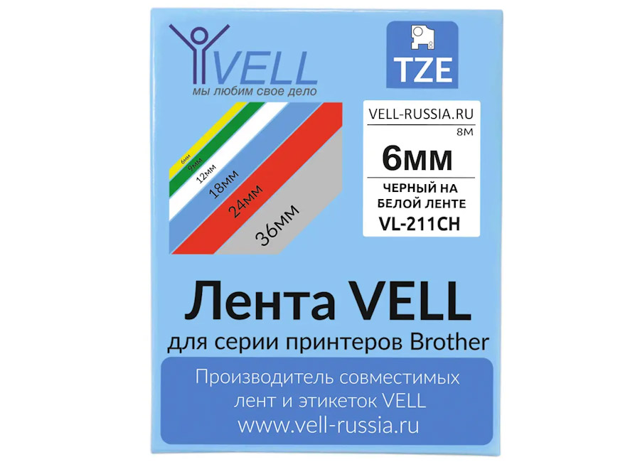  Vell VL-211CH ( , 6 ,   )  Puty PT-100E, 100ECH, Brother D200, E110,  D600, E300, 2700,  P700, E550, P900
