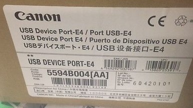 Canon 5594B004  USB device port-E4