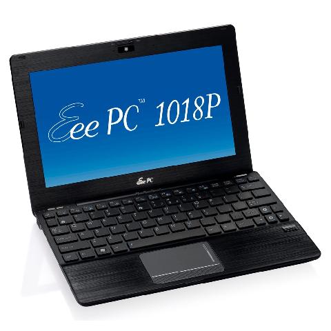  Asus Eee PC 1018P 10 Atom N475 Black