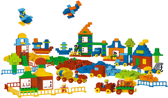 Гигантский набор Duplo