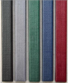 Цветные каналы с покрытием «ткань» O.CHANNEL SLIM А4 304 мм 10 мм, серый