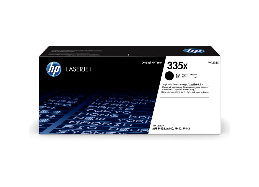 Картридж HP 335X лазерный черный повышенной ёмкости (13700 стр) (W1335X)