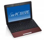  Asus EeePC 1015PED Atom N455/Windows7 Starter Red