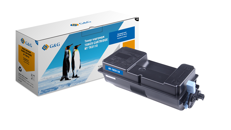 G&G toner cartridge for Kyocera FS-4100DN/4200DN/4300DN 15 500 pages with chip TK-3110 1T02MT0NLS �������� 12 ���.