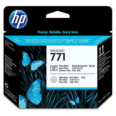   HP 771 Designjet Photo Black & Light Gray (CE020A)