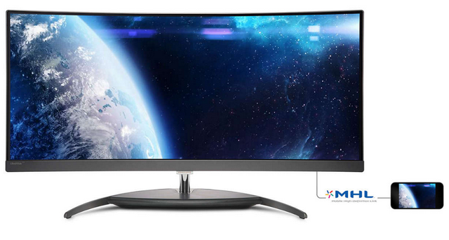  34 Philips BDM3490UC/00 Silver-Black