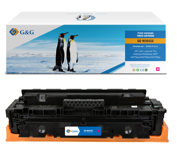 Cartridge G&G 415X  HP CLJ M454/M479,   (6 000.),  ( W2033X)