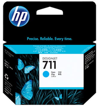   HP DesignJet 711 Cyan 3x29  (CZ134A)