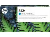  HP 832Y Cyan Latex Ink Cartridge 1 (4UV06A)