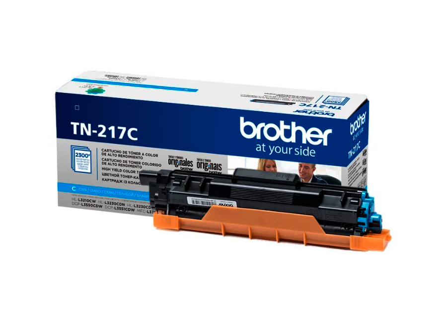 Тонер-картридж повышенной ёмкости Brother TN-217C (TN217C)