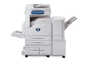  Xerox WorkCentre Pro 123 DADF + Duplex Copier / Fax