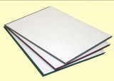 Твердые обложки O.HARD COVER Classic 217x300 мм с покрытием «ткань» без окна альбомные с белым форзацем, бордо