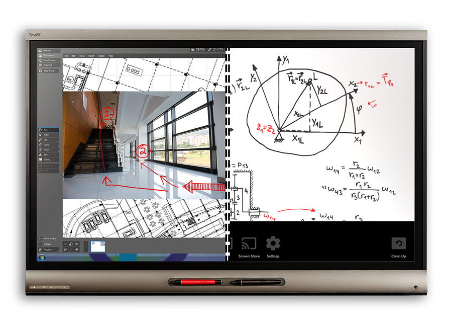   Smart Board SPNL-6265P interactive flat panel (    SBID8065i-G5-SMP-V2    AM30ENT)   iQ  SMART Meeting Pro