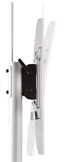 Мобильная стойка для телевизора с кронштейном 40"-70" Onkron TS1551, чёрная + Адаптер наклона ONKRON ATL-1551