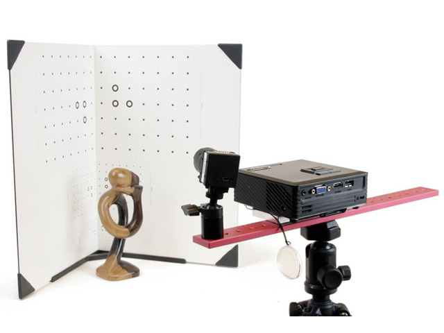 3D  DAVID Structured Light Scanner