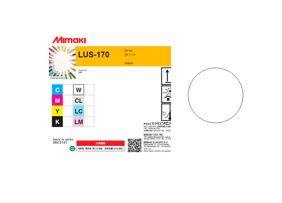   Mimaki LUS-170UV LED White, 1000 