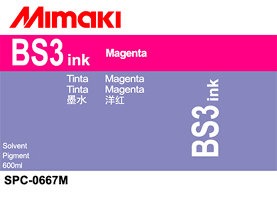   Mimaki BS3 Magenta, 600 