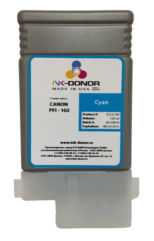   INK-Donor Canon (PFI-102C) Cyan