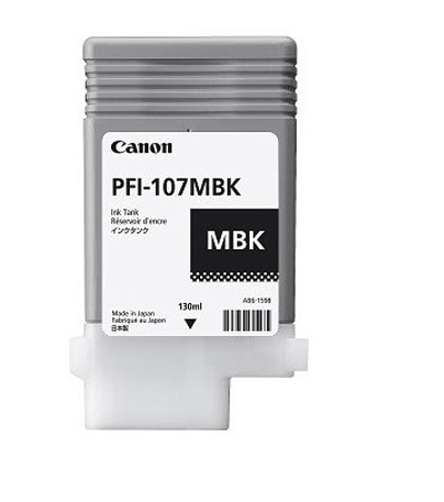  Canon PFI-107MBK Matte Black 130  (6704B001)