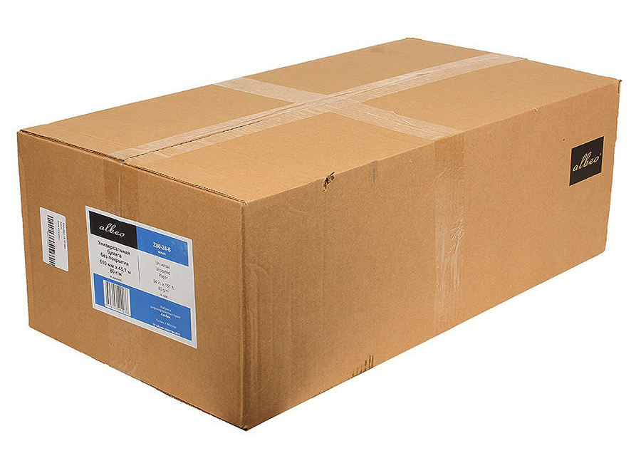     Albeo Universal Uncoated Paper 80 /2, 0.610x45.7 , 50.8 , 6  (Z80-24-6)