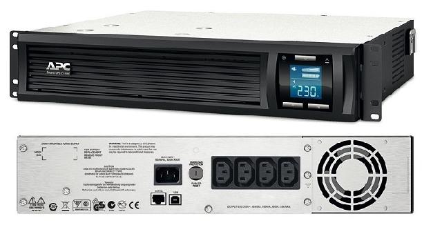   APC Smart-UPS C 1000VA/600W (SMC1000I-2U)