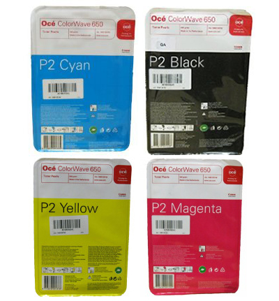 Комплект картриджей ColorWave 650 Cyan/Magenta/Yellow/Black 4x500 гр (6874B005)