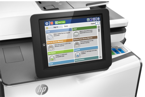  HP PageWide Enterprise 586f (G1W40A)