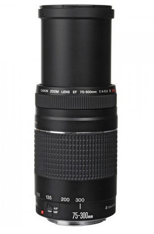  Canon EF 75-300mm f/4-5.6 III