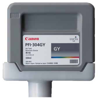  Canon PFI-304GY Gray 300  (3858B005)