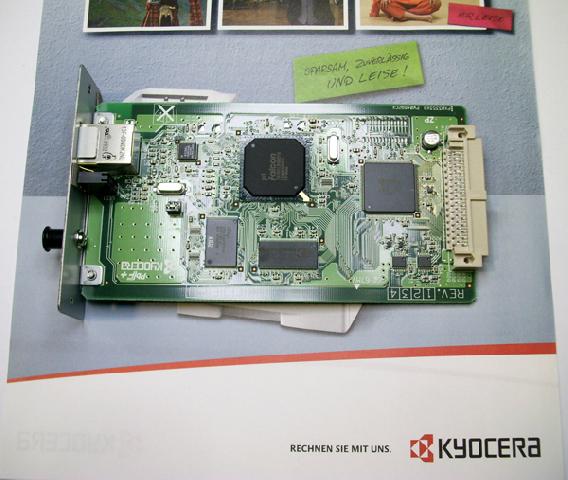 Модель Сетевая карта IB-33, Производитель Kyocera 1