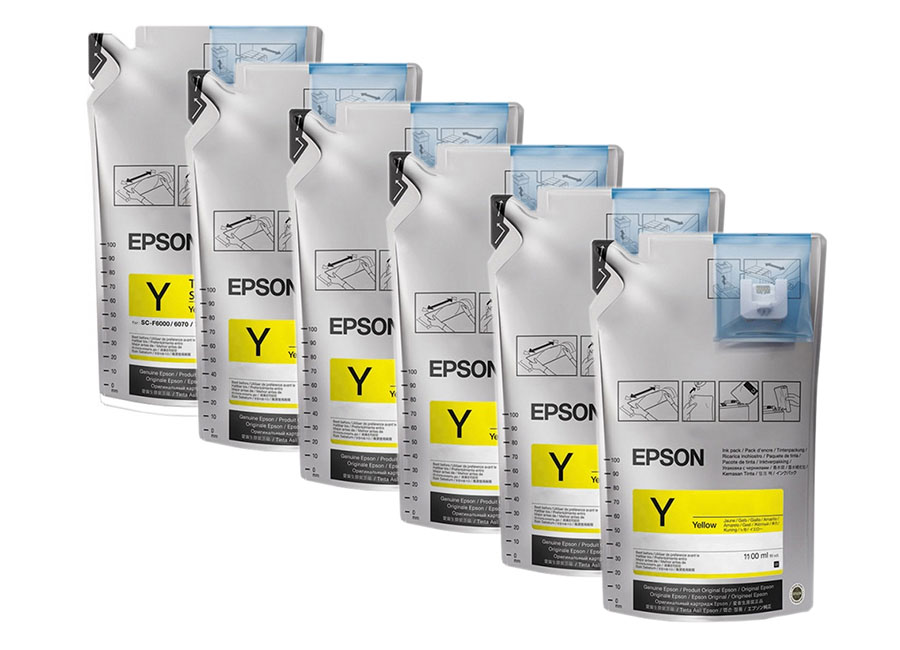     Epson UltraChrome DS Ink Yellow 1100  (C13T46D440)