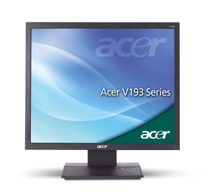  19 TFT Acer V193bm black (1280*1024, 160/160, 300/, 2000:1, 5 ms, spk) TCO03