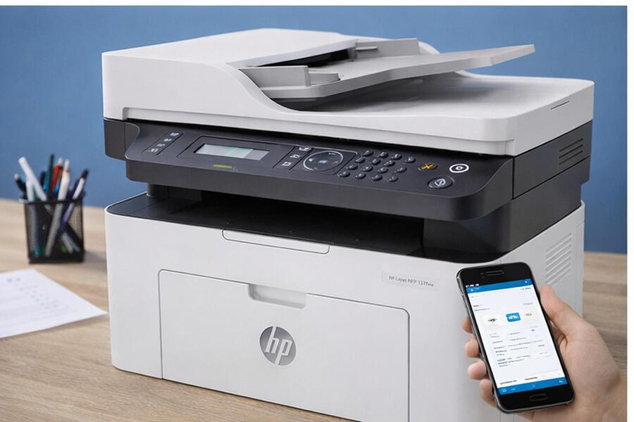 ���  HP Laser MFP 137fnw (4ZB84A)