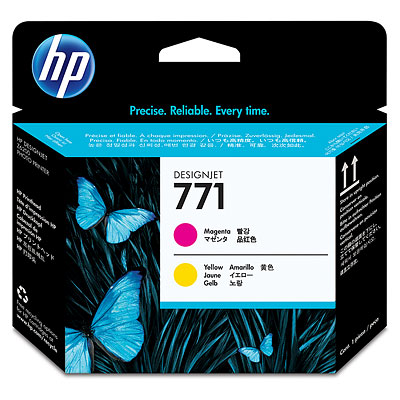   HP 771 Designjet Magenta & Yellow (CE018A)