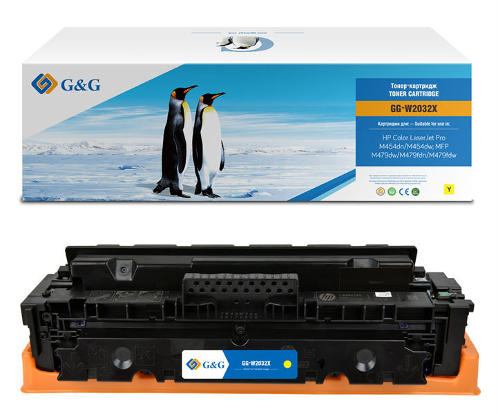 Cartridge G&G 415X  HP CLJ M454/M479,   (6 000.),  ( W2032X)