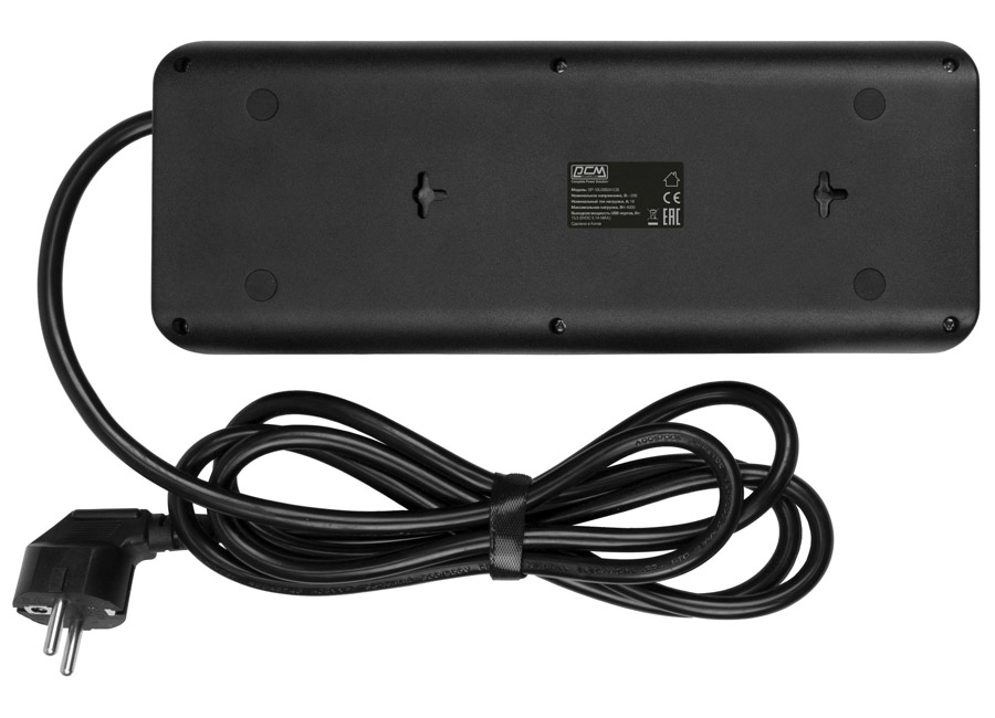 ������� ������  Powercom SP-10 USB2A1CB, 1.8 �, 10 �������, USB-Ax2, USB Type-C, 16�, 4���, 3x1.0, ������ (2065238)